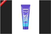 Matte Cosmetic Tube Mockup, an Advertising Mockup by Bruno's Shop (Thumbnail 1 of 3)