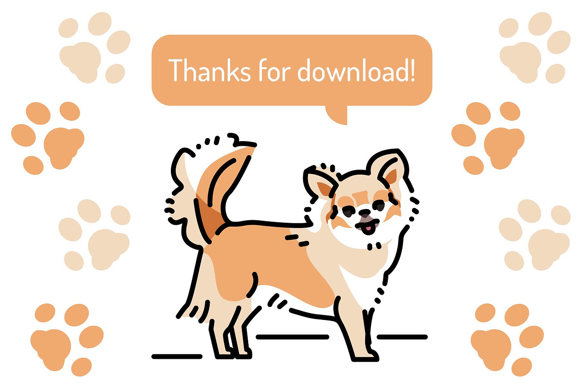 Breed dogs icons set, an Animal Illustration by Backwoods_studio (Photo 10 of 10)