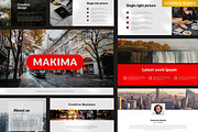 Makima Google Slides Template, a Presentation Template by Twntysix (Thumbnail 1 of 4)