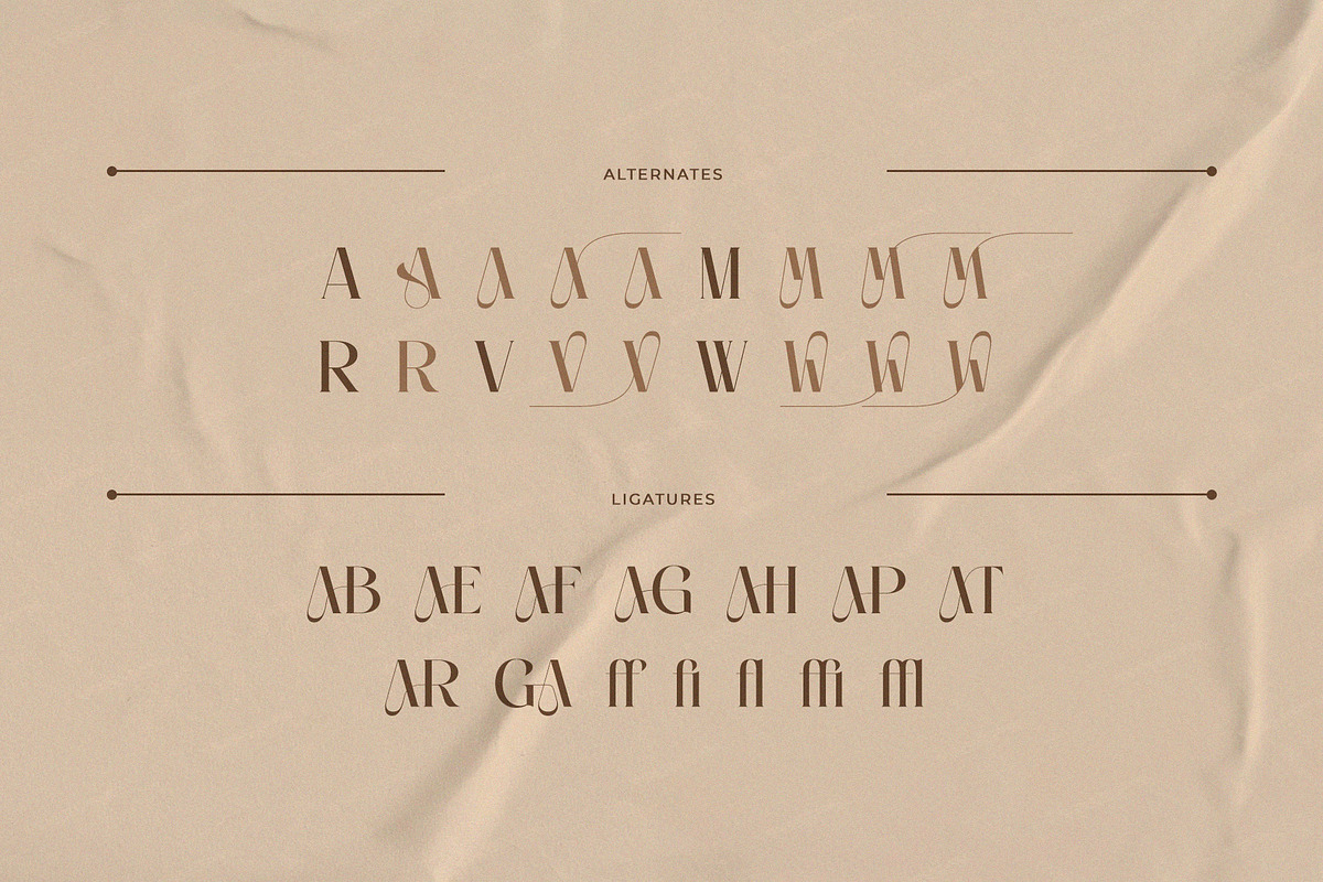 Migase Elegant Modern Display Serif, a Serif Font by BrandSemut (Photo 9 of 10)