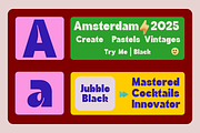 Jubble, a Font by Zafiratype (Thumbnail 2 of 8)