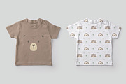 Seamless patterns with cute bear, a Pattern Graphic by lindoet23 (Thumbnail 2 of 3)