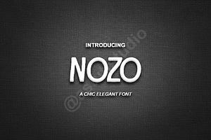 Nozo - Refined Serif Typeface for Lu, a Font by Astuti Studio