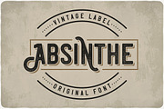 Absinthe Font, a Symbol Font by VozzyStock (Thumbnail 1 of 6)