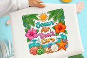 Ocean Air Don’t Care Sublimation, a Seasonal Illustration by Designking (Thumbnail 1 of 5)