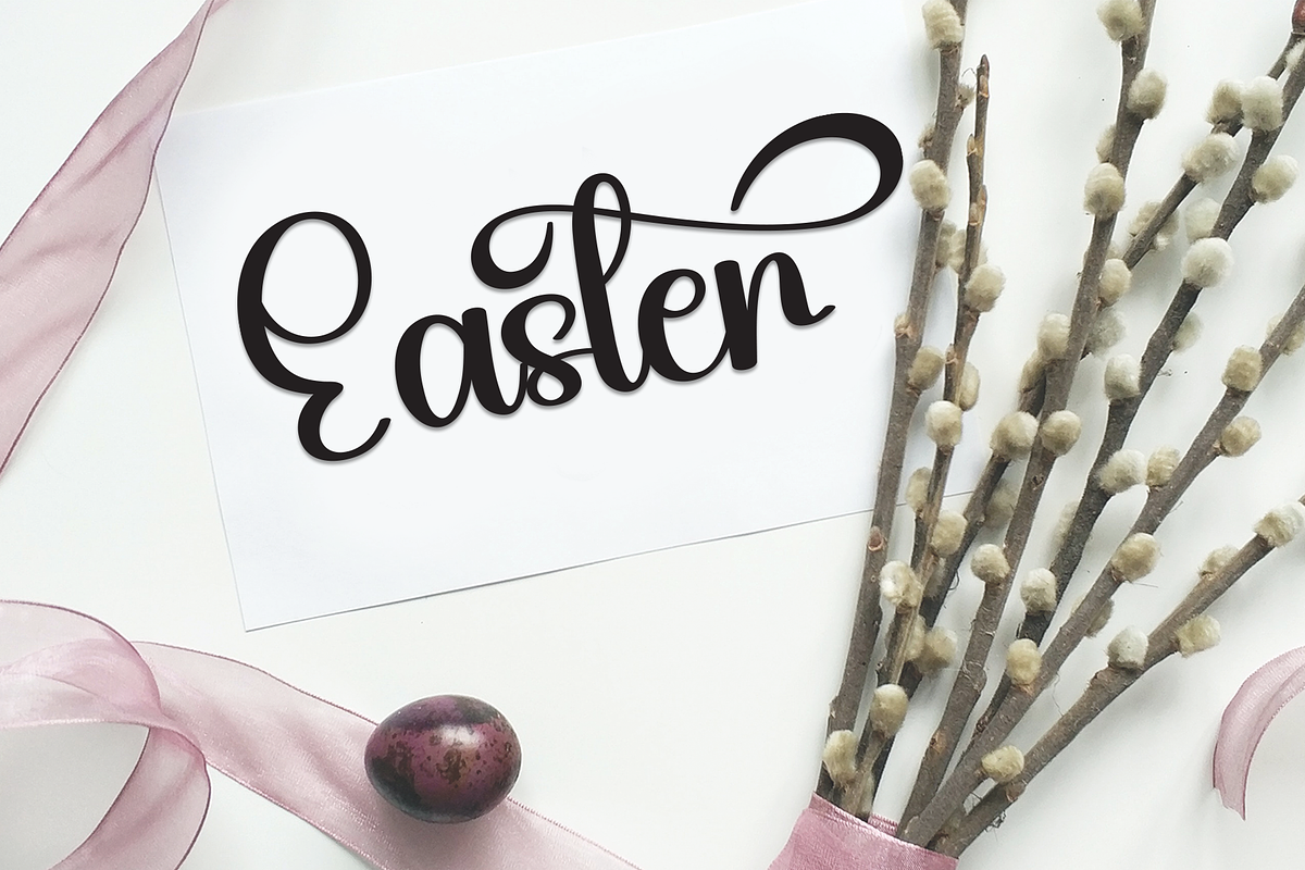Mother | Script Font, a Handwritten Font by Scratchones (Photo 3 of 9)