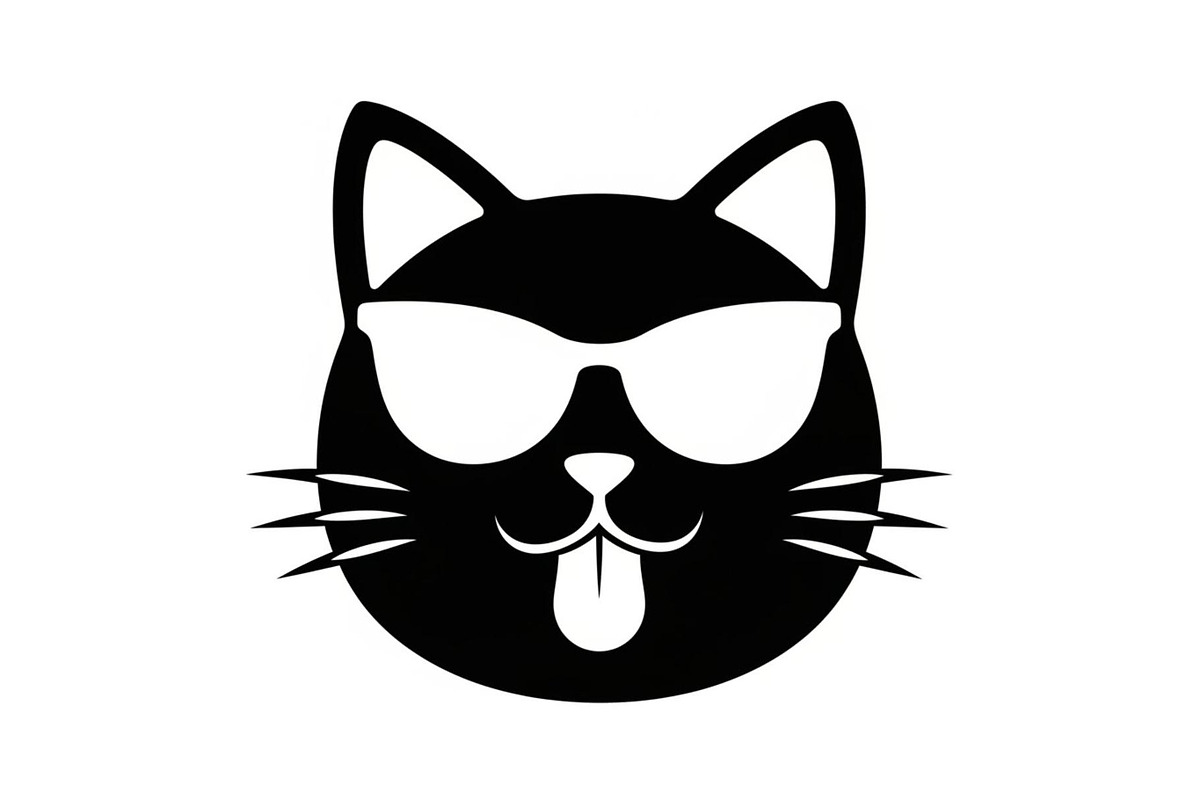 Cool Cat Silhouette Vector Bundle, an Illustration by Designs_River (Photo 17 of 51)