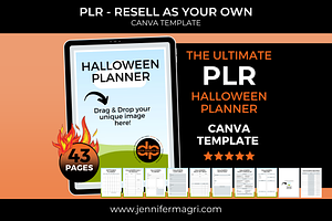 PLR Halloween Planner For Resellers