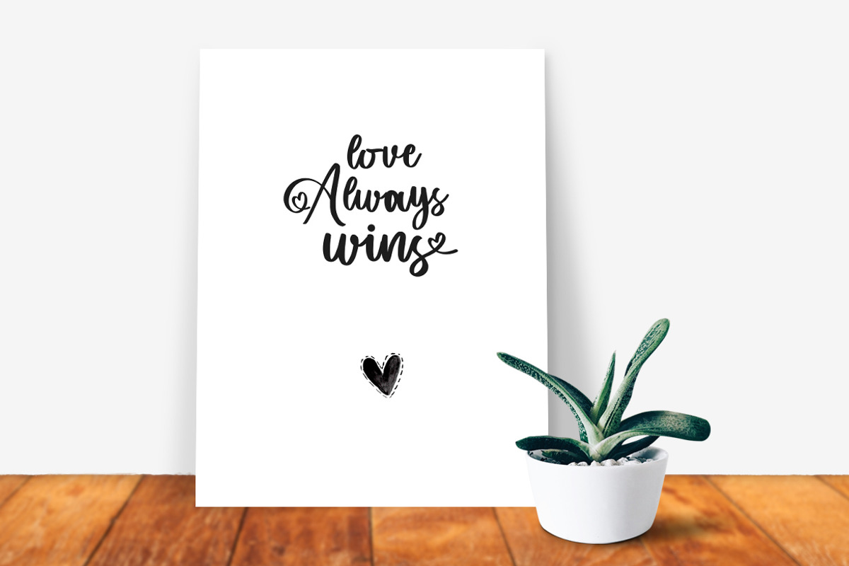 Our Friendship Font, a Script Font by Lollipop Hand Drawn (Photo 6 of 6)