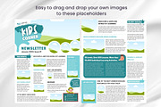 Canva Newsletter Template for Kids, a Flyer Template by PixelCraft (Thumbnail 10 of 15)