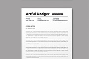 Resume Template, a Resume Template by MightyDesign (Thumbnail 6 of 10)