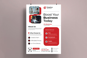 Digital Marketing Agency Flyer, a Flyer Template by MightyDesign