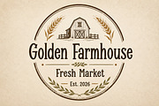 Golden Farmhouse, a Serif Font by Wow Magic (Thumbnail 3 of 6)
