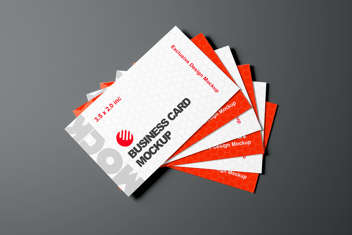 Business Card Mockups, an Advertising Mockup by alimran24 (Photo 10 of 11)