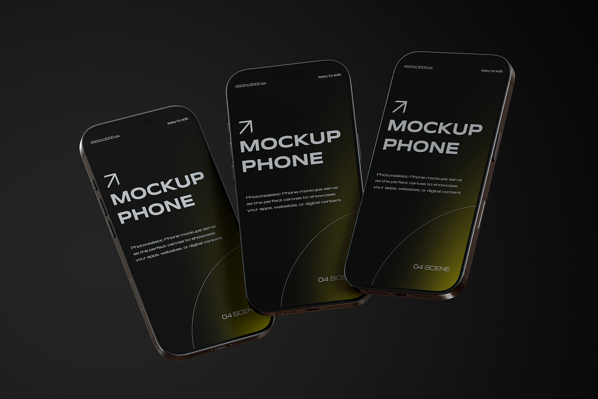 iPhone 16 Pro Mockup, a Device Mockup by Pixel_Vision_Store (Photo 5 of 5)