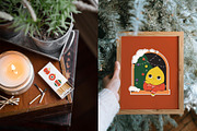 Winter Characters Illustration set, a Seasonal Illustration by marmarina (Thumbnail 3 of 12)