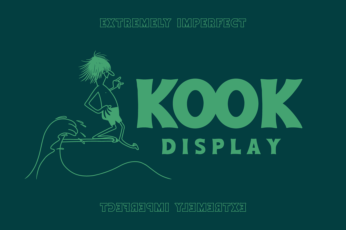 Kook Display, a Font by Studio Alexander (Photo 1 of 6)