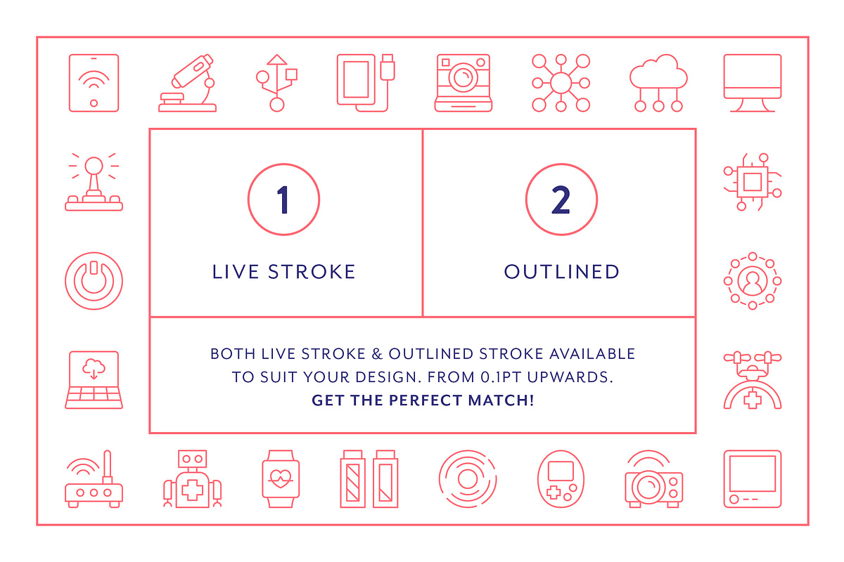 Technology Line Icons, an Outline Icon by Made by Made (Photo 4 of 7)