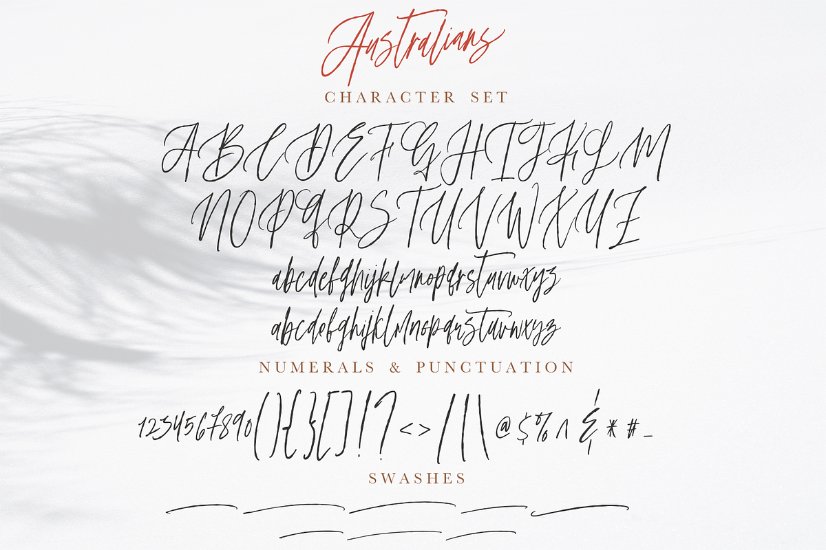 Australians - Handwritten Font, a Script Font by Megi Satyo Widodo (Photo 17 of 19)