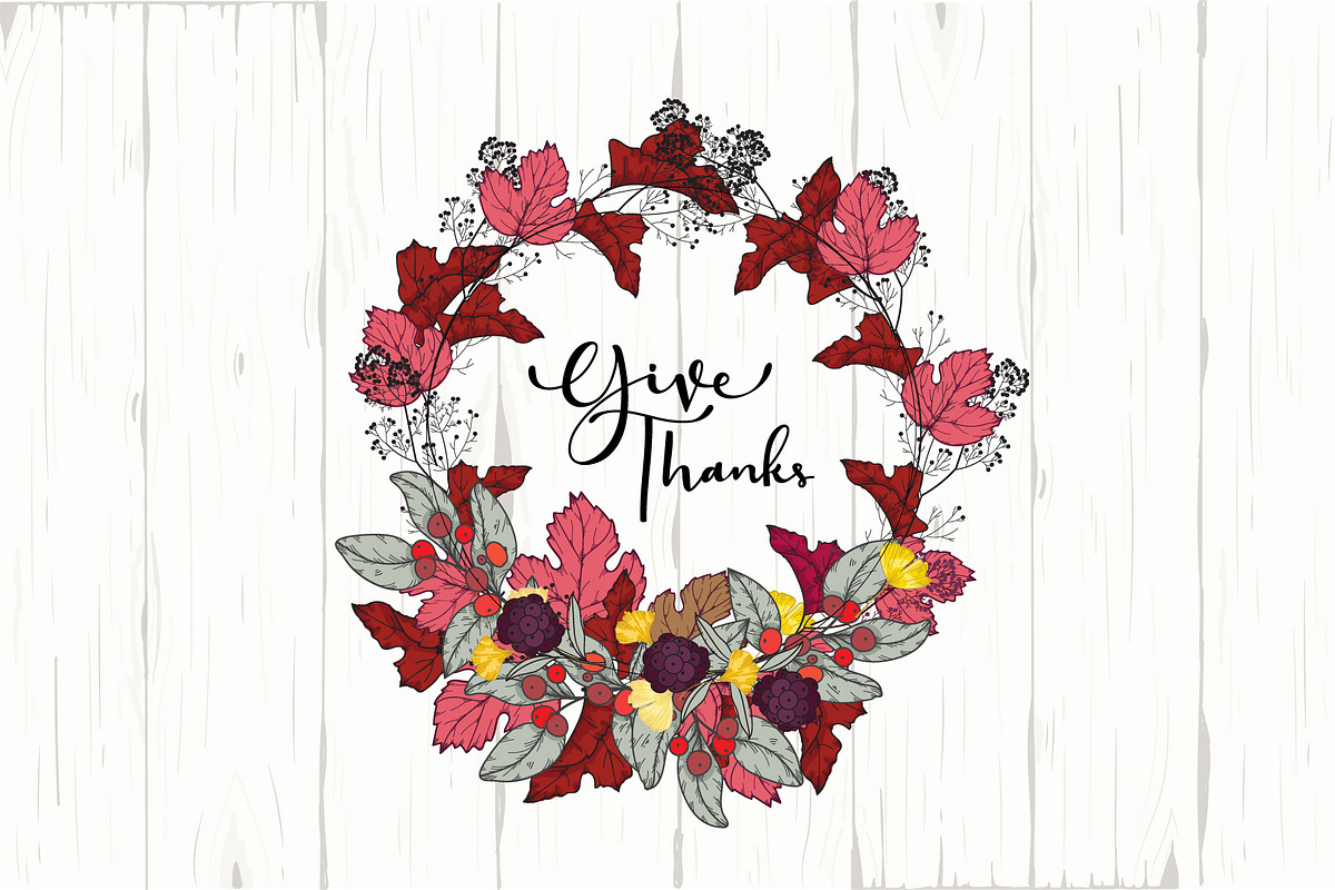 Autumn/Fall for Give Thanks Handdraw, a Decorative Illustration by MooBeer (Photo 4 of 4)