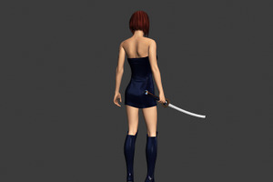 3DFoin - Female Ninja