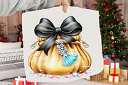 Black Gold New Year Clipart Bundle, a Seasonal Illustration by SVGArt (Thumbnail 5 of 5)