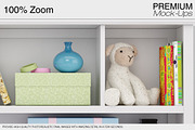 Nursery Wallpaper & Frames Mockups, a Product Mockup by mock-ups (Thumbnail 22 of 23)