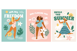 Pretty women with flowers. Beautiful, a Person Illustration by YummyBuum