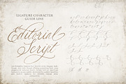 Les Bridgetise - Old Cursive Script, a Script Font by Sarid Ezra (Thumbnail 7 of 9)