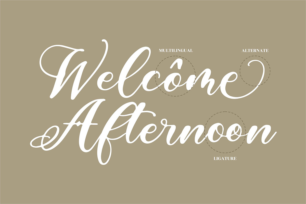 Rafaela Belaria Beautiful Script, a Script Font by Letterena Studios Script (Photo 12 of 15)