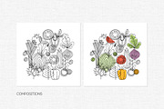 Vegetables illustrations, a Food Illustration by adehoidar (Thumbnail 4 of 5)