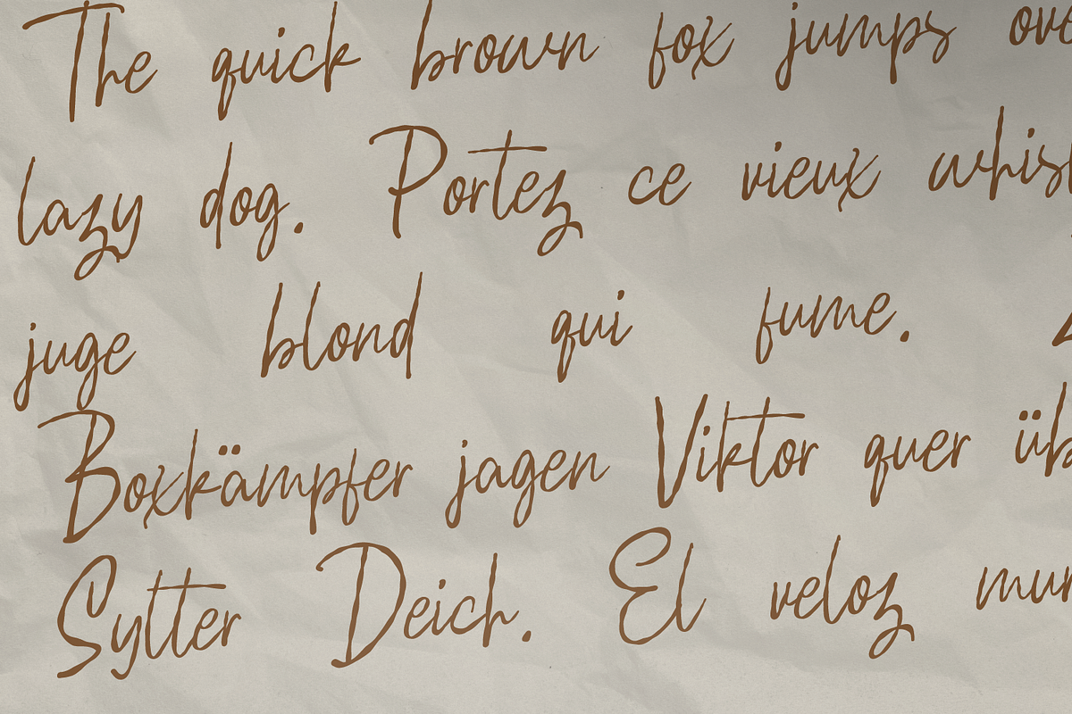 Saphorodite Handwriting Font, a Font by Haps Space (Photo 7 of 12)