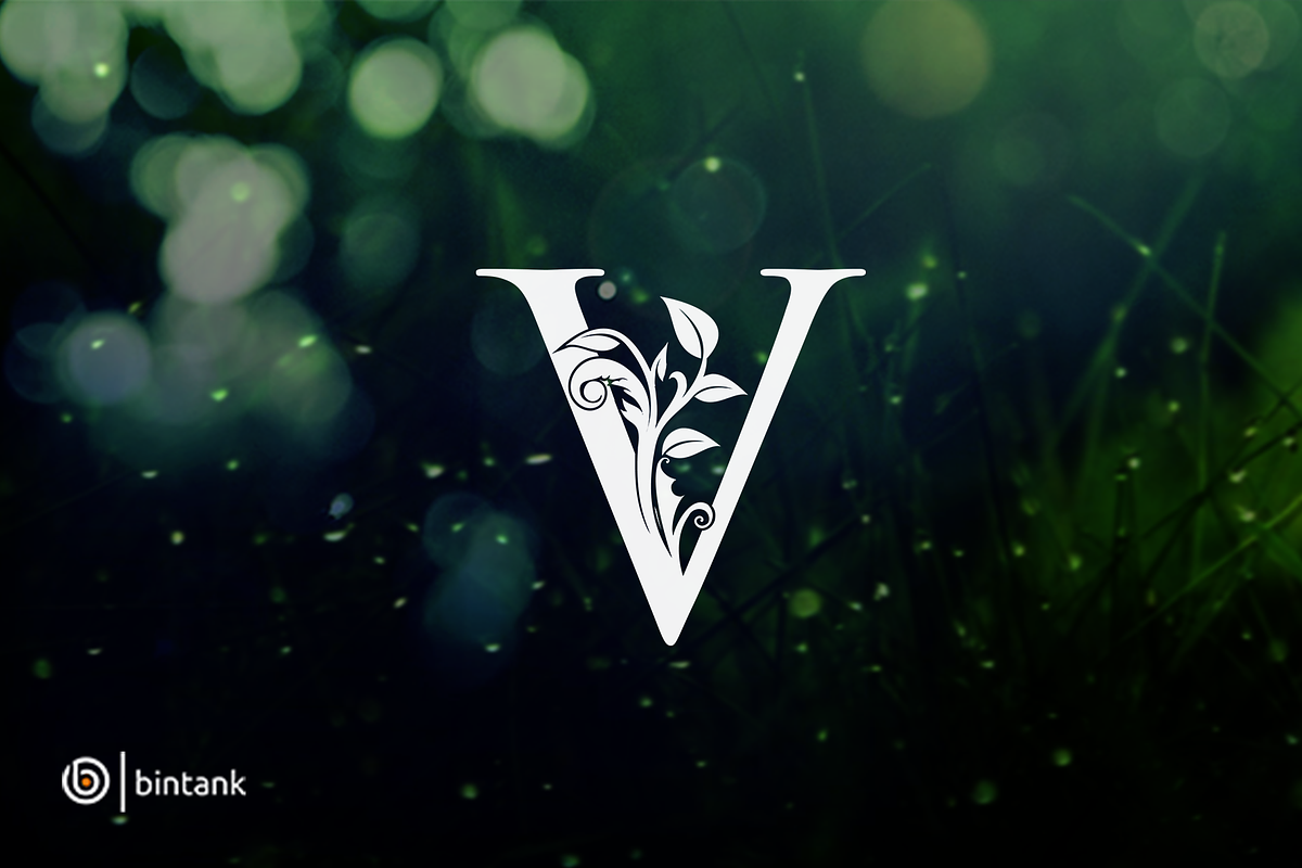 Gold V Letter Logo, a Branding & Logo Template by Bintank Studio (Photo 3 of 3)