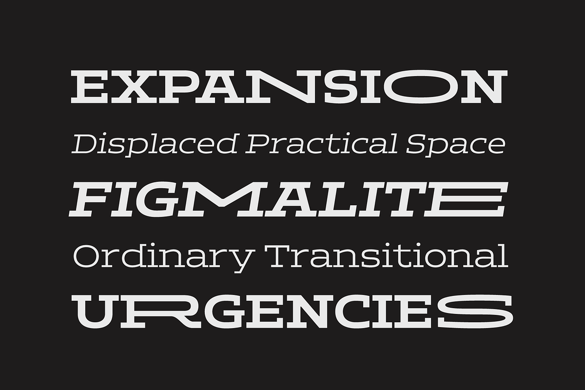 Aderos; Wide Slab Super Family, a Slab Serif Font by Eko Bimantara (Photo 7 of 13)
