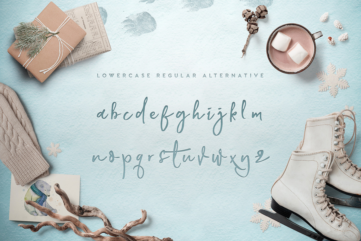 Polar Bear, a Font by Font Bundles (Photo 4 of 7)
