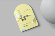 Arch Shaped Invitation Card Mockups, an Advertising Mockup by megostudi0 (Thumbnail 6 of 6)