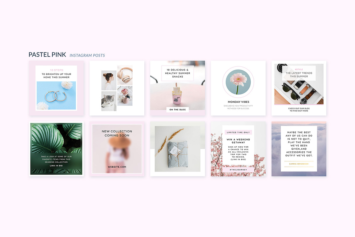 CANVA & PS Complete Instagram Bundle, a Social Media Template by Poego Social (Photo 51 of 52)