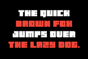 Blockage Block-Style Typeface, a Sans Serif Font by alpercakici (Thumbnail 3 of 15)