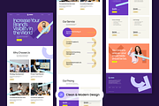 Social Media Agency Services, a Landing Page Template by SLAB! Design (Thumbnail 3 of 3)