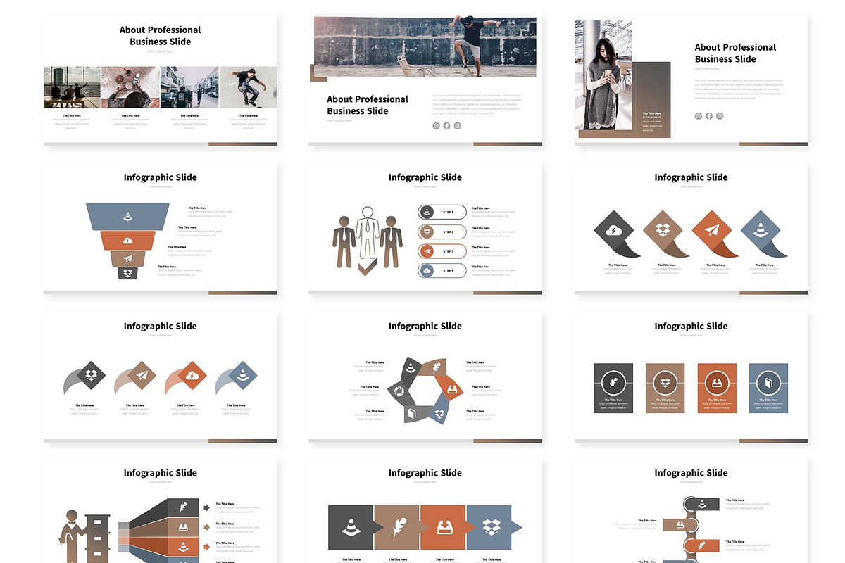 Recona - Keynote Template, a Presentation Template by AQR Studio