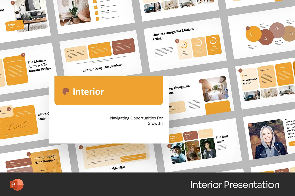 Interior Architecture Powerpoint, a Presentation Template by Fit-tee (Photo 1 of 2)