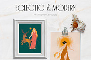 Antiq goddess modern design set, an Animal Illustration by Beauty Drops (Thumbnail 5 of 10)