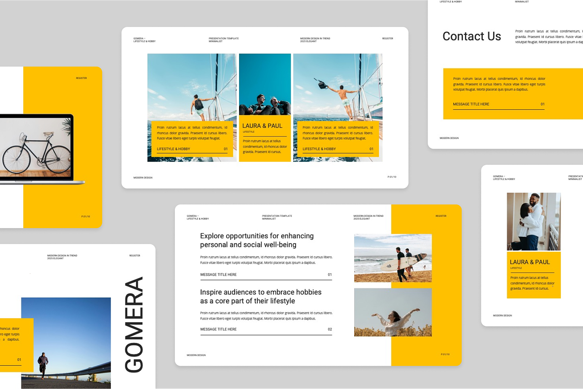 Lifestyle & Hobby Google Slides, a Presentation Template by Annora Studio (Photo 2 of 5)