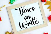 Evolution, a Script Font by FreshTypeINK (Thumbnail 5 of 9)