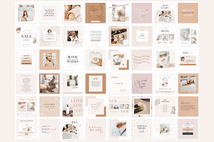 Minimal Neutral Instagram Templates