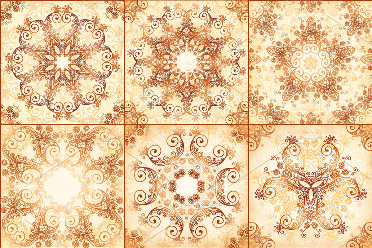 40 wonderful vintage vector patterns, a Pattern Graphic by Art of Sun (Photo 3 of 5)