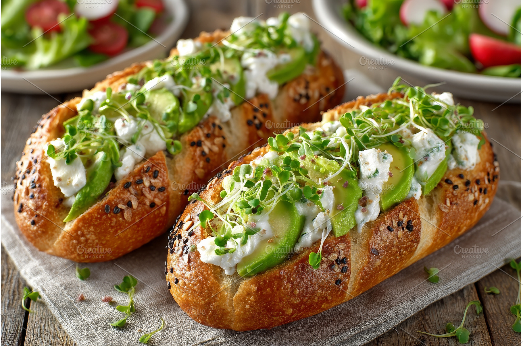 A tasty homemade bruschetta, a Food & Drink Photo by ZinetroN