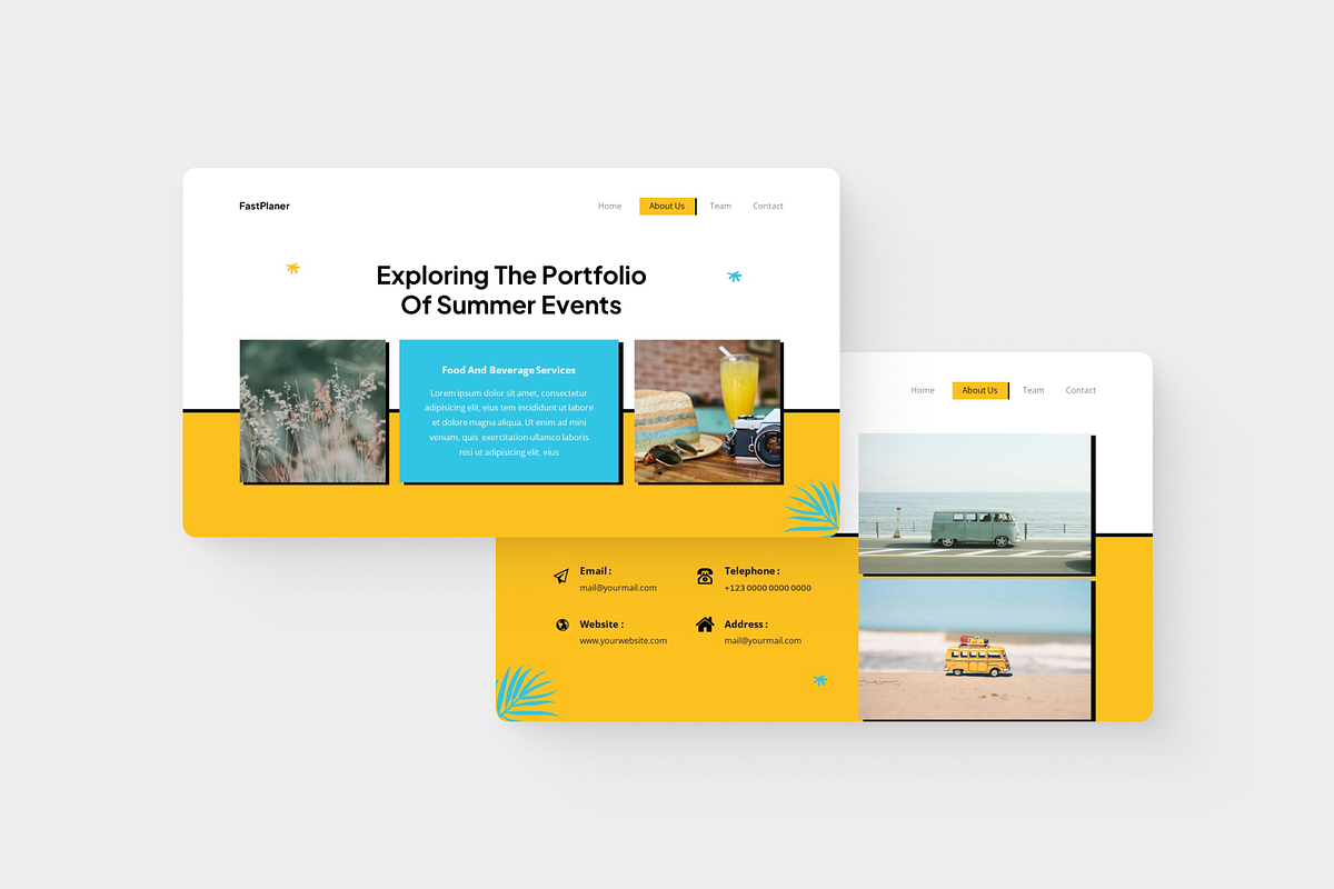 Summer Festival Google Slide, a Presentation Template by Annora Studio (Photo 2 of 5)