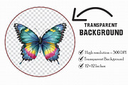 Watercolor Butterflies Clipart, an Illustration by Libby Wishes (Thumbnail 4 of 7)