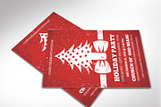 Christmas Party Flyer Template, a Flyer Template by Four C Graphic (Thumbnail 6 of 10)